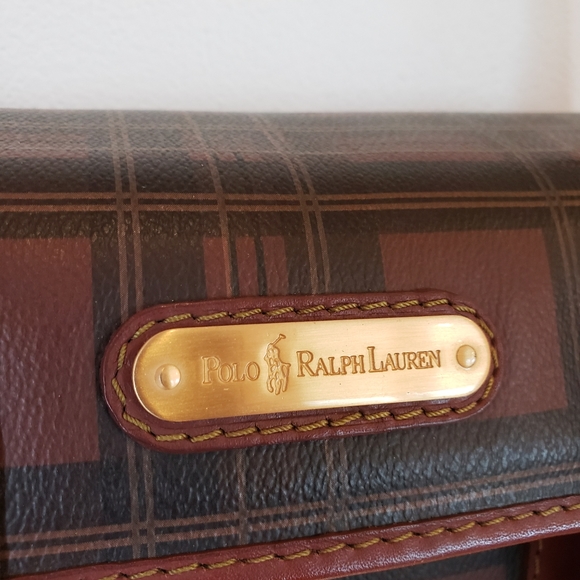 Vintage plaid Polo Ralph Lauren shoulder bag - Picture 2 of 4